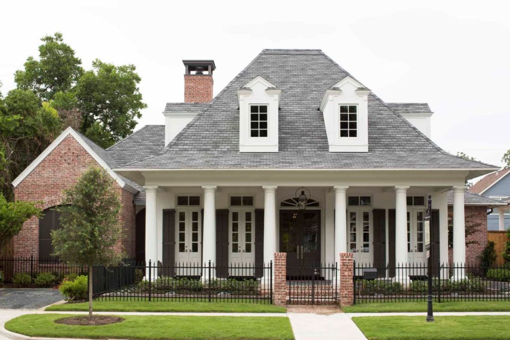 Houston-Texas-Acadian-Southern-Style-Home Designer